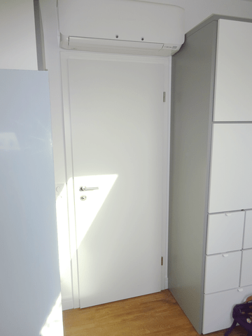 Vorher Zustand ohne Spiegel